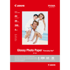 Canon GP-501 Glossy Photo Paper A4 - 20 Sheets Canon GP-501 Glossy Photo Paper A4 - 20 Sheets