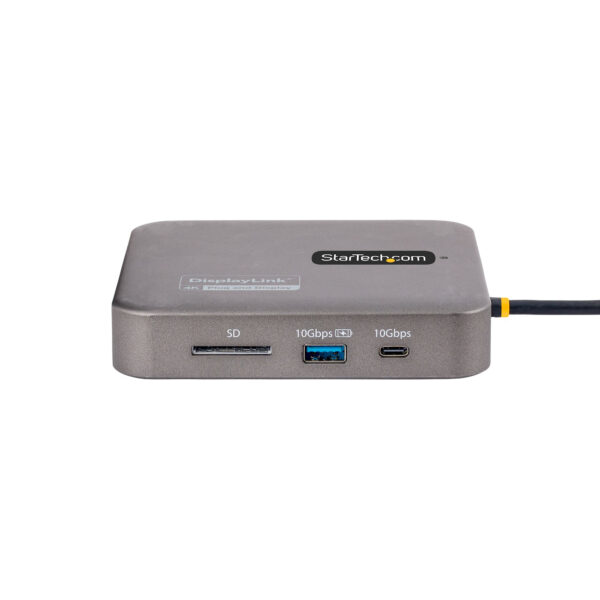 StarTech.com USB C Docking Station, Dual 4K 60Hz HDMI compatible with