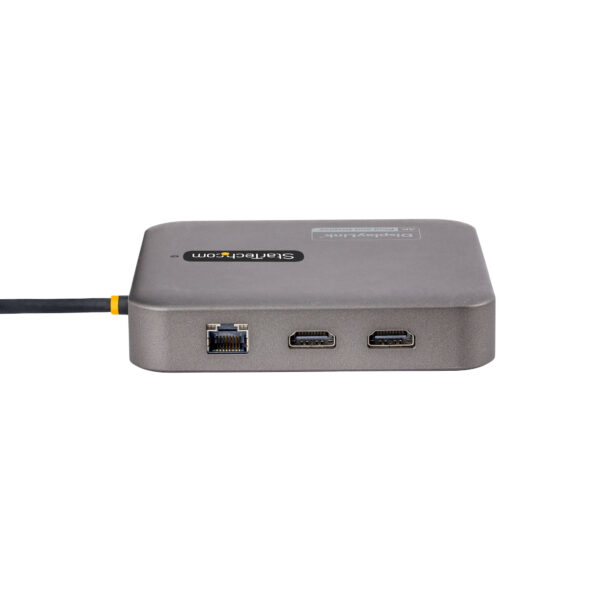 StarTech.com USB C Docking Station, Dual 4K 60Hz HDMI compatible with