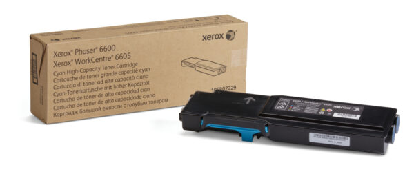 Xerox Genuine Phaser™ 6600, WorkCentre™ 6605 Cyan Toner Cartridge Xerox Genuine Phaser™ 6600, WorkCentre™ 6605 Cyan Toner Cartridge