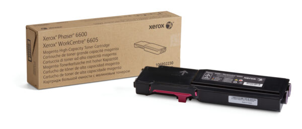 Xerox Genuine Phaser™ 6600, WorkCentre™ 6605 Magenta Toner Cartridge Xerox Genuine Phaser™ 6600, WorkCentre™ 6605 Magenta Toner Cartridge