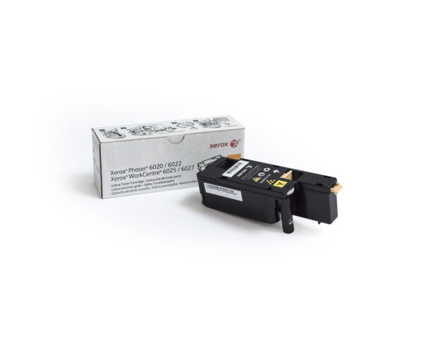 Xerox Genuine Phaser® 6020/6022, WorkCentre® 6025/6027 Yellow Xerox Genuine Phaser® 6020/6022, WorkCentre® 6025/6027 Yellow