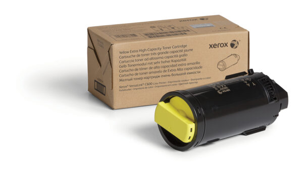 Xerox Genuine ® VersaLink® C600 Color Printer Yellow Extra High Xerox Genuine ® VersaLink® C600 Color Printer Yellow Extra High