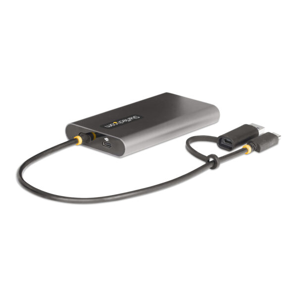 StarTech.com USB-C to Dual-HDMI Adapter - USB-C or A to 2x HDMI - 4K