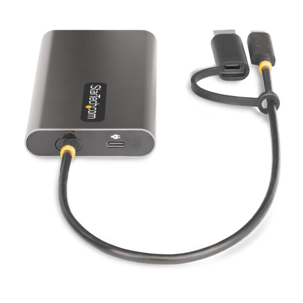 StarTech.com USB-C to Dual-HDMI Adapter - USB-C or A to 2x HDMI - 4K