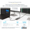 StarTech.com USB-C to Dual-HDMI Adapter - USB-C or A to 2x HDMI - 4K