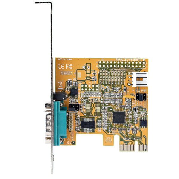 StarTech.com PCI Express Serial Card, PCIe to RS232 (DB9) Serial
