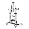 StarTech.com Rolling TV Cart/Stand On Wheels For 60-100inch Flat