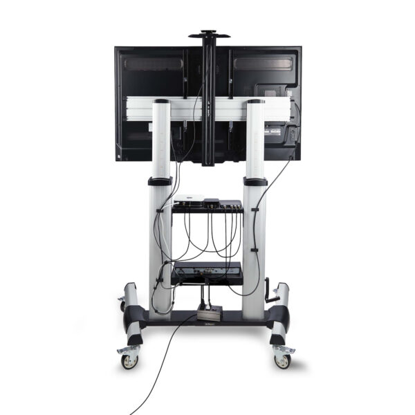 StarTech.com Rolling TV Cart/Stand On Wheels For 60-100inch Flat