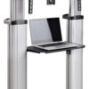 StarTech.com Rolling TV Cart/Stand On Wheels For 60-100inch Flat