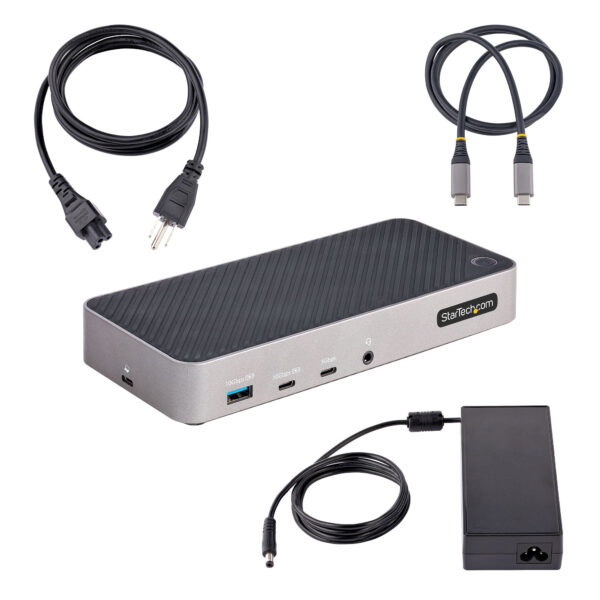 StarTech.com USB-C Triple Monitor Docking Station - HDMI/DP Triple 4k