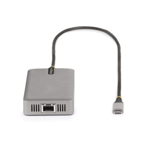 StarTech.com USB-C Triple Monitor Multiport Adapter, Dual 4K 60Hz +