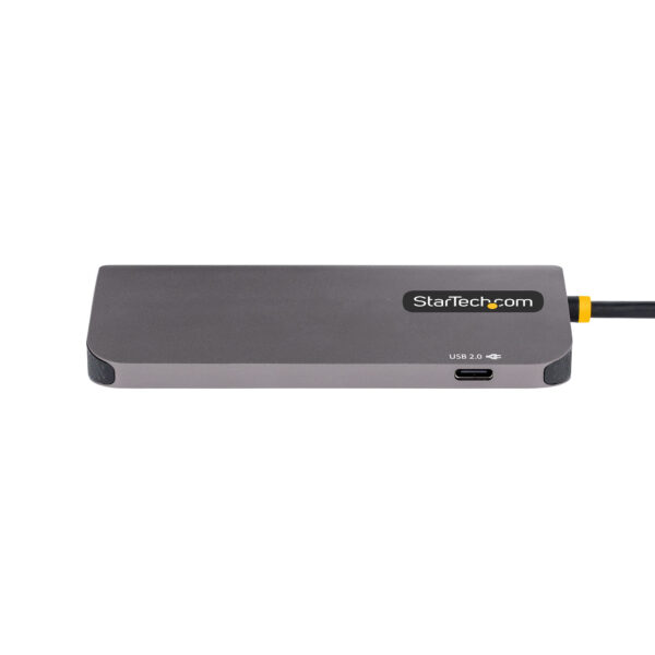 StarTech.com USB C Multiport Adapter, 4K 60Hz HDMI Video, 3 Port