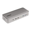 StarTech.com Dual-Laptop USB-C KVM Docking Station, Dual Monitor 4K
