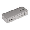 StarTech.com Dual-Laptop USB-C KVM Docking Station, Dual Monitor 4K