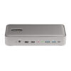 StarTech.com Dual-Laptop USB-C KVM Docking Station, Dual Monitor 4K