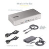 StarTech.com Universal USB4 & Thunderbolt 4 Docking Station, Quad