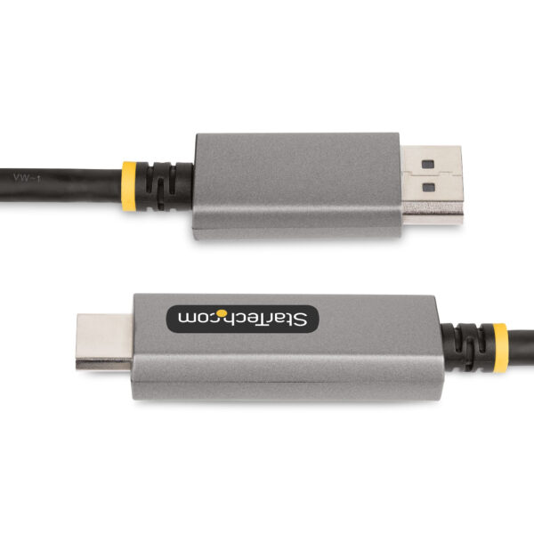 StarTech.com 6ft (2m) DisplayPort to HDMI Adapter Cable, 8K 60Hz, 4K StarTech.com 6ft (2m) DisplayPort to HDMI Adapter Cable, 8K 60Hz, 4K