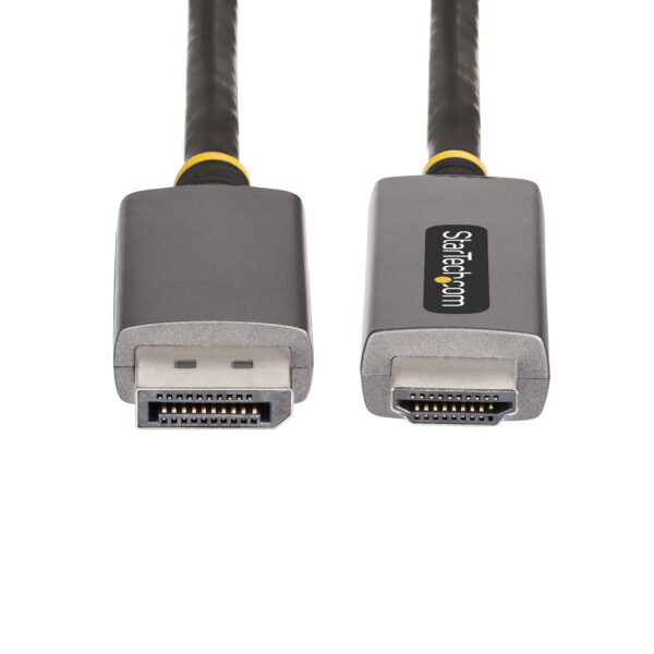 StarTech.com 6ft (2m) DisplayPort to HDMI Adapter Cable, 8K 60Hz, 4K StarTech.com 6ft (2m) DisplayPort to HDMI Adapter Cable, 8K 60Hz, 4K