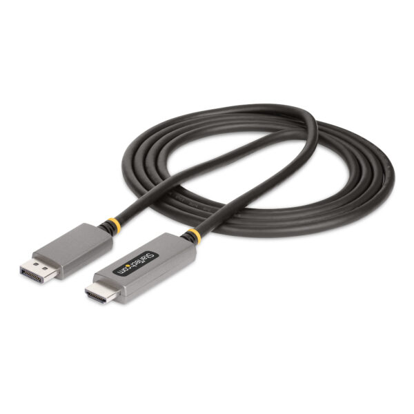 StarTech.com 6ft (2m) DisplayPort to HDMI Adapter Cable, 8K 60Hz, 4K StarTech.com 6ft (2m) DisplayPort to HDMI Adapter Cable, 8K 60Hz, 4K