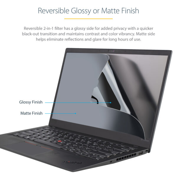 StarTech.com 13.3in Laptop Privacy Screen - Anti-Glare Privacy Filter StarTech.com 14in Laptop Privacy Screen - Anti-Glare Privacy Filter