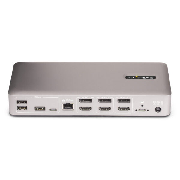 StarTech.com Triple-Monitor USB4 Docking Station, 4K 60Hz HDMI or StarTech.com Triple-Monitor USB4 Docking Station, 4K 60Hz HDMI or