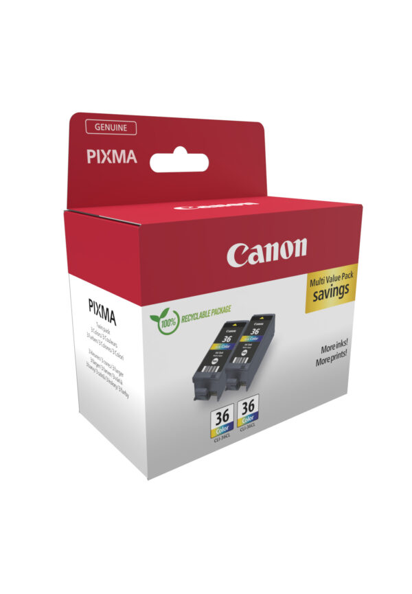 Canon 5224B017 ink cartridge 2 pc(s) Original Black, Cyan, Magenta,