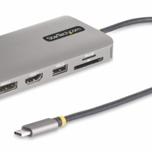 StarTech.com USB-C Triple-Monitor Multiport Adapter, Dual 4K 60Hz + StarTech.com USB-C Triple-Monitor Multiport Adapter, Dual 4K 60Hz +
