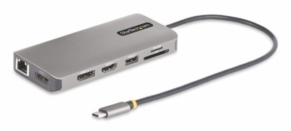 StarTech.com USB-C Triple-Monitor Multiport Adapter, Dual 4K 60Hz + StarTech.com USB-C Triple-Monitor Multiport Adapter, Dual 4K 60Hz +