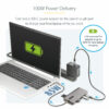 StarTech.com USB-C Triple-Monitor Multiport Adapter, Dual 4K 60Hz + StarTech.com USB-C Triple-Monitor Multiport Adapter, Dual 4K 60Hz +