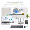 StarTech.com Dual-Monitor USB4 Docking Station, Dual 4K 120Hz or StarTech.com Dual-Monitor USB4 Docking Station, Dual 4K 120Hz or