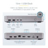StarTech.com Dual-Monitor USB4 Docking Station, Dual 4K 120Hz or StarTech.com Dual-Monitor USB4 Docking Station, Dual 4K 120Hz or