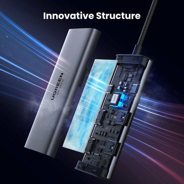 Ugreen Revodok 206 USB Type-C 5000 Mbit/s Silver Ugreen Revodok 206 USB Type-C 5000 Mbit/s Silver