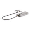 StarTech.com USB-C Multiport Adapter w/Attached USB-C to USB-A