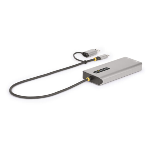 StarTech.com USB-C Multiport Adapter w/Attached USB-C to USB-A