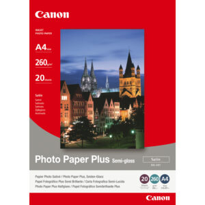 Canon SG-201 Semi-Gloss Photo Paper Plus A4 - 20 Sheets Canon SG-201 Semi-Gloss Photo Paper Plus A4 - 20 Sheets