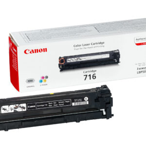 Canon Cartridge 716 Black toner cartridge 1 pc(s) Original Canon Cartridge 716 Black toner cartridge 1 pc(s) Original