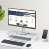 StarTech.com Ergonomic Monitor Riser Stand, Up to 33lb/15kg, Fixed StarTech.com Ergonomic Monitor Riser Stand, Up to 33lb/15kg, Fixed