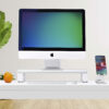 StarTech.com Ergonomic Monitor Riser Stand, Up to 33lb/15kg, Fixed StarTech.com Ergonomic Monitor Riser Stand, Up to 33lb/15kg, Fixed