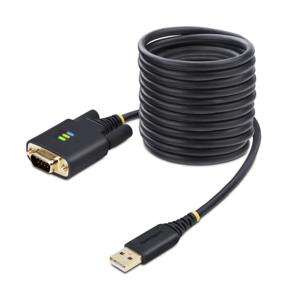 StarTech.com 10ft (3m) USB to Serial Adapter Cable, COM Retention, StarTech.com 10ft (3m) USB to Serial Adapter Cable, COM Retention,