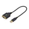 StarTech.com 1ft (30cm) USB to Null Modem Serial Adapter Cable, COM StarTech.com 1ft (30cm) USB to Null Modem Serial Adapter Cable, COM