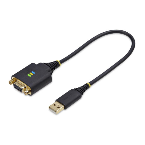 StarTech.com 1ft (30cm) USB to Null Modem Serial Adapter Cable, COM StarTech.com 1ft (30cm) USB to Null Modem Serial Adapter Cable, COM