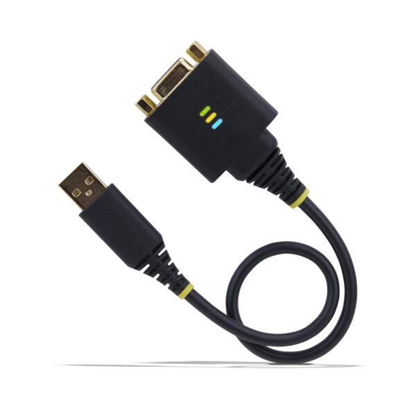 StarTech.com 1ft (30cm) USB to Null Modem Serial Adapter Cable, COM StarTech.com 1ft (30cm) USB to Null Modem Serial Adapter Cable, COM