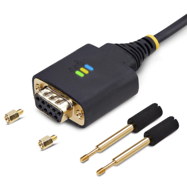 StarTech.com 1ft (30cm) USB to Null Modem Serial Adapter Cable, COM StarTech.com 1ft (30cm) USB to Null Modem Serial Adapter Cable, COM