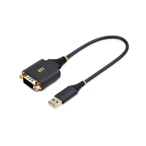 StarTech.com 1ft (30cm) USB to Serial Adapter Cable, COM Retention, StarTech.com 1ft (30cm) USB to Serial Adapter Cable, COM Retention,