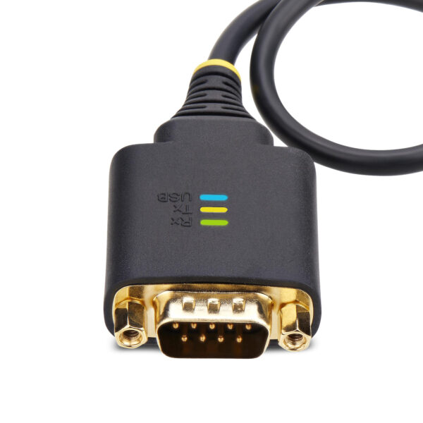 StarTech.com 1ft (30cm) USB to Serial Adapter Cable, COM Retention, StarTech.com 1ft (30cm) USB to Serial Adapter Cable, COM Retention,