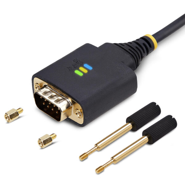StarTech.com 1ft (30cm) USB to Serial Adapter Cable, COM Retention, StarTech.com 1ft (30cm) USB to Serial Adapter Cable, COM Retention,