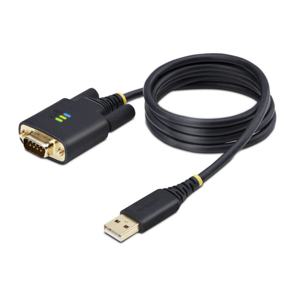 StarTech.com 3ft (1m) USB to Serial Adapter Cable, COM Retention, StarTech.com 3ft (1m) USB to Serial Adapter Cable, COM Retention,