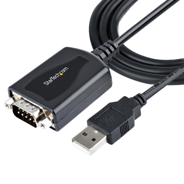 StarTech.com 3ft (1m) USB to Serial Cable with COM Port Retention, StarTech.com 3ft (1m) USB to Serial Cable with COM Port Retention,