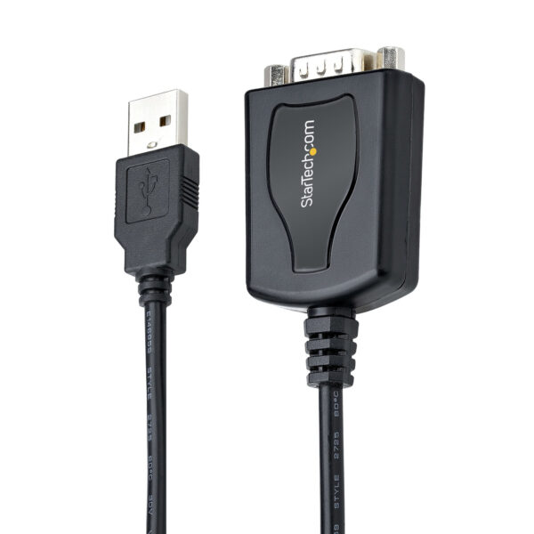 StarTech.com 3ft (1m) USB to Serial Cable with COM Port Retention, StarTech.com 3ft (1m) USB to Serial Cable with COM Port Retention,